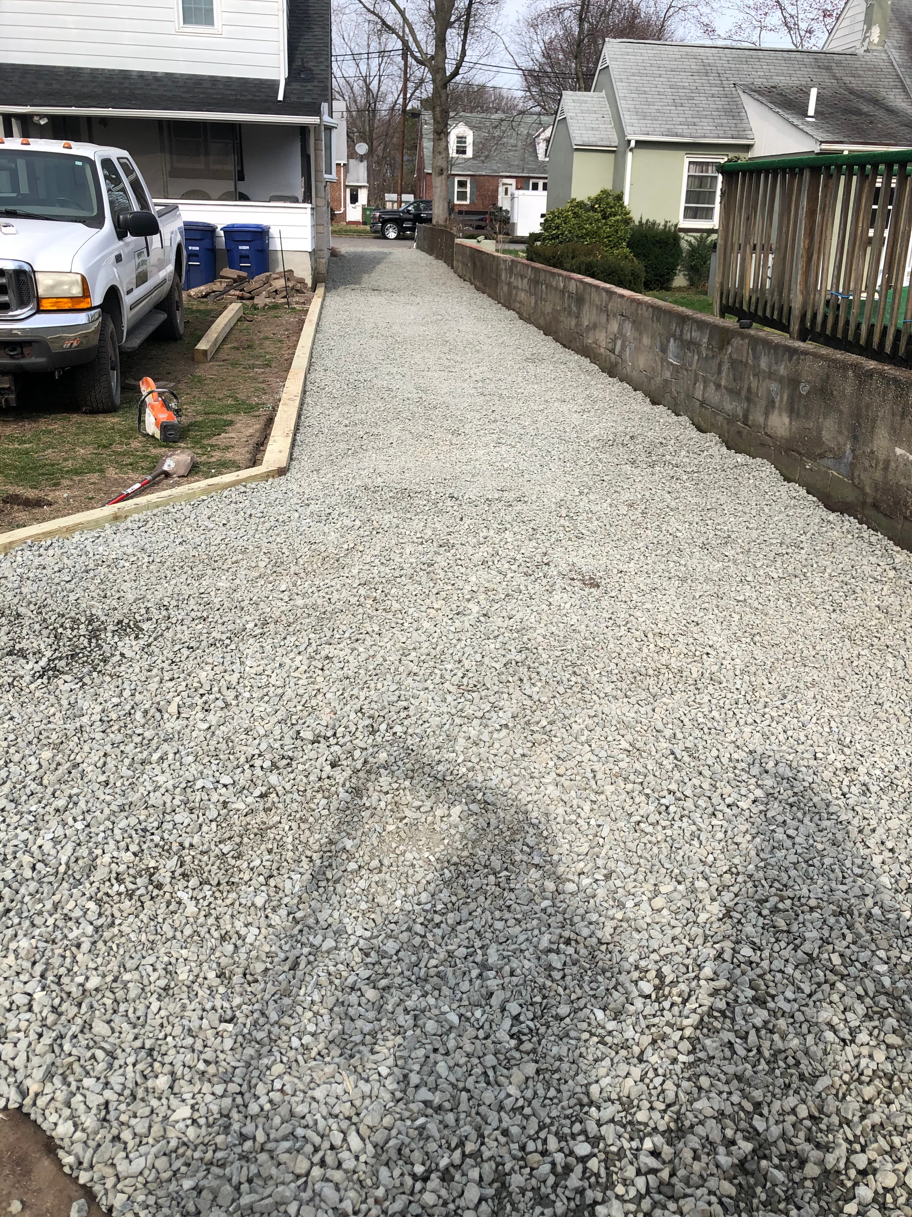 Stone Driveways/Parking